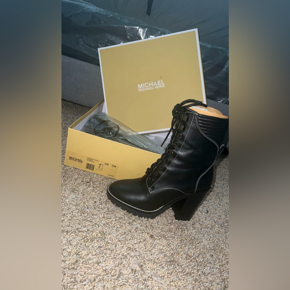 Original Michael Kors combat boots